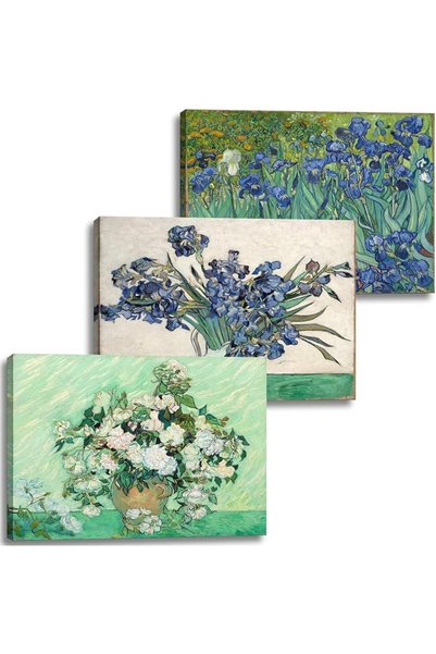 msspart Vincent Van Gogh Canvas Wall Art Paintings, Famous Starry Night Pictu...