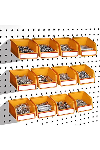 GENERAL ELEAD 260 Piece Pegboard Hooks 1/8 and 1/4 inch peg Board Organizer A...