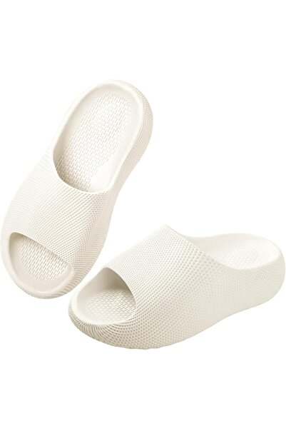 GENERAL Cloud Sliders for Women and Men, Non-Slip Thick Sole Soft Rubber Hous...