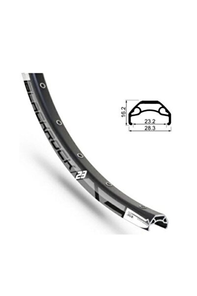 Rodi Jantă BLACKROCK 27.5'' 584x23 negru 32 găuri