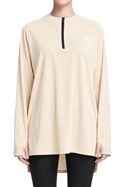 GENERAL SEAUR Modest Long Sleeve Shirts for Women Muslim Athletic Top Yoga Ru...