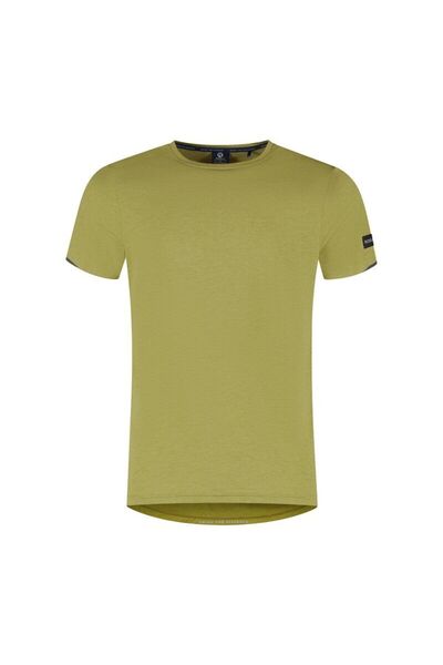 Rogelli Tricou de alergare DISTANCE, culoare muștar, mărimea 2XL