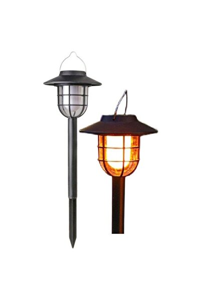 SASKA GARDEN LAMPĂ SOLARĂ CU EFECT DE FLACĂRĂ 2 ÎN 1 6 LED SMD
