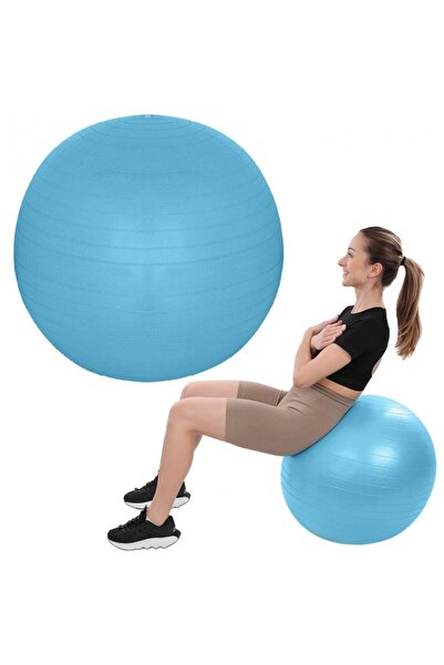XQ Max Minge de fitness 65CM anti-explozie albastră