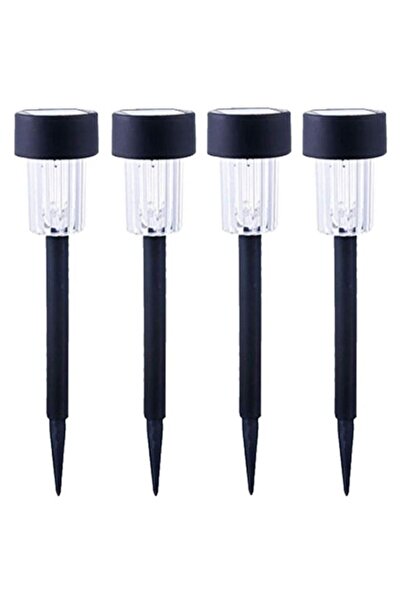 SASKA GARDEN LAMPĂ SOLARĂ DIN PLASTIC 4.5x31CM LED - SET DE 4 BUCĂȚI