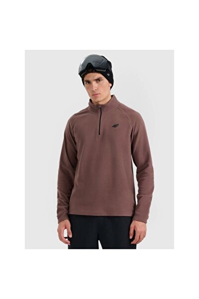4F Bluză termică din fleece pentru bărbați (partea de sus) 4FWAW25UFLEM065-80S