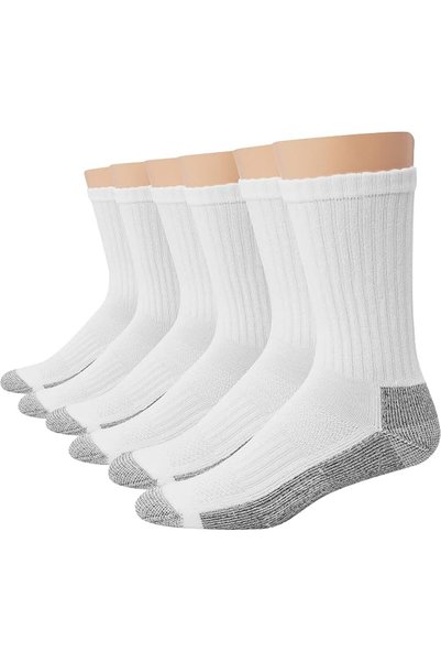 HANES جوارب عمل رجالية، عبوة من 6 قطع