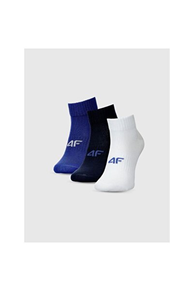 4F Șosete casual pentru băieți (pachet de 3) 4FJWMM00USOCM499-96S