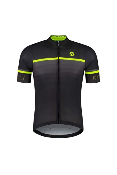 Rogelli Tricou HERO II Negru-Fluorescent 4XL