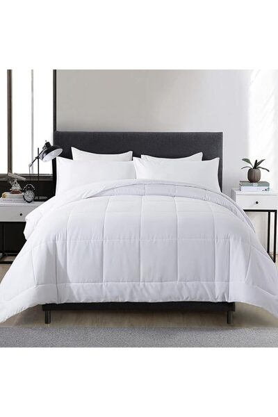 DOWNCOOL Blue Full Size Comforter Set - All Season Bedding with 2 Pillowcases...