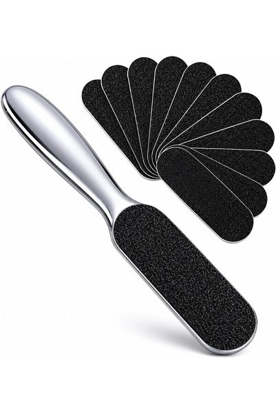 MAXDONA Multi-purpose Metal Foot File with Replaceable Sandpaper | Dead Skin ...