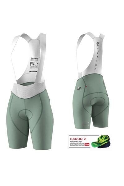 Biemme VIVO EXTREME LADY Șorturi verde salvie XL