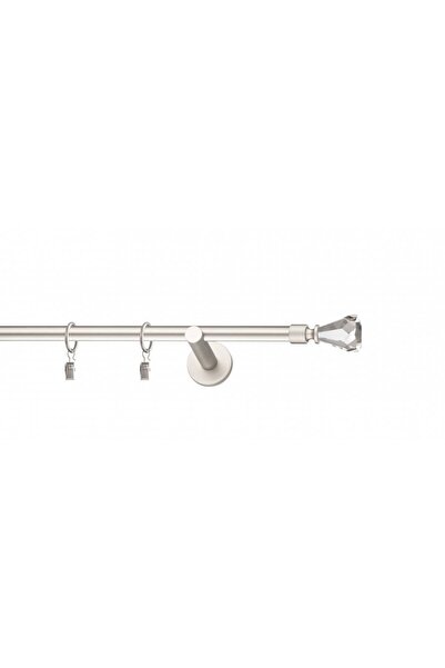 Perdegal Galerie metalica Cristal Conic Simpla Moderna 19mmx320cm, cu Inele d...