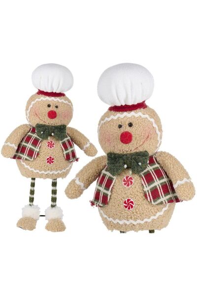 Arti Casa Figurină decorativă de Crăciun din turtă dulce ARTICASA 25x45CM