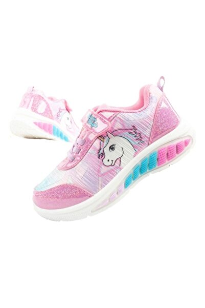Leomil Pantofi sport LED cu unicorn magic pentru copii