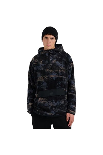 4F Hanorac din fleece pentru bărbați M427 multicolor pe toată suprafața 4FWAW...