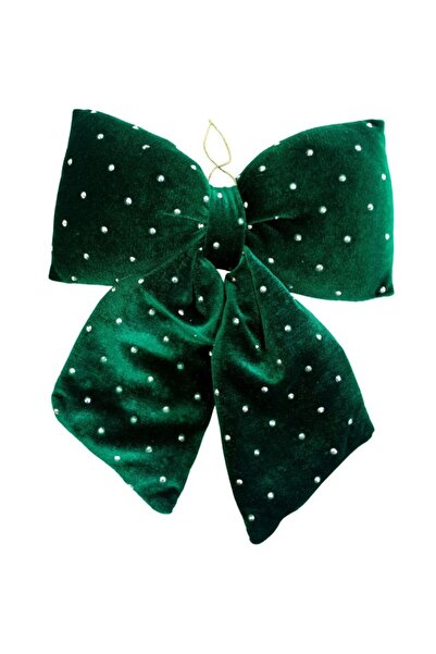 mica FUNDĂ DECORATIVĂ VERDE 20x23 CM