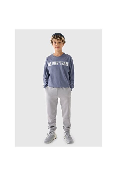 4F Pantaloni de trening jogger pentru băieți Junior 4FJRAW24TTROM1175-25S