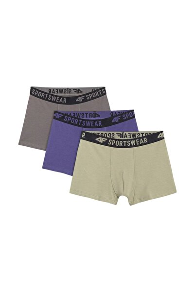 4F Boxeri băieți M061 pachet de 3 multicolor 1 4FJWAW25UBXSM061 91S