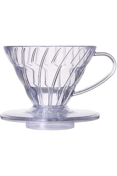 GENERAL قمع تقطير v60 مقاس 01 مناسب لتحظير 1-2 كوب من القهوة المقطرة