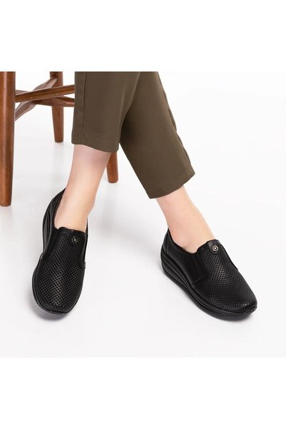 MİRATERLİK ORTOPEDİK TERLİK VE AYAKKABI Mira Orthopedic Women's Leather Shoes...