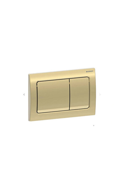 Geberit Alpha Matte Gold Flush Plate from Company