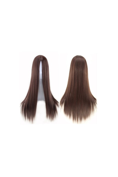 Generic Brand Women's Synthetic Hair Party Wig Brown
