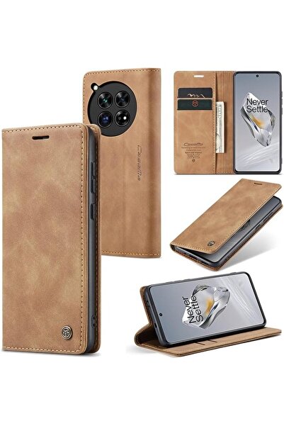 GENERAL CaseMe Wallet Case for OnePlus 13, Premium Retro PU Leather Flip Cove...