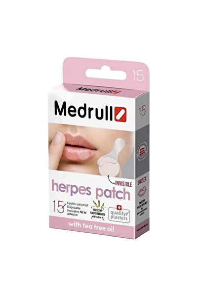 Medrull Plasturi anti-herpes cu arbore de ceai, plasture herpes 15 buc.