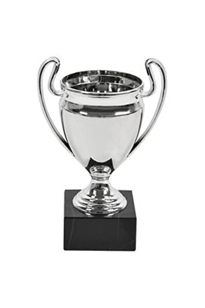 OEM Сребърен трофей с мраморна основа 16 см