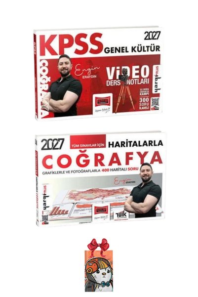 Yargı Yayınları 2027 KPSS Genel Kültür Coğrafya Video Ders Notları Ve Tüm Sın...
