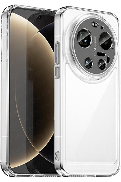 Xiaomi 17 Ultra ile Uyumlu Kamera Korumalı Darbe Önleyici Ultra Slim Soft TPU Şeffaf Silikon Kılıf