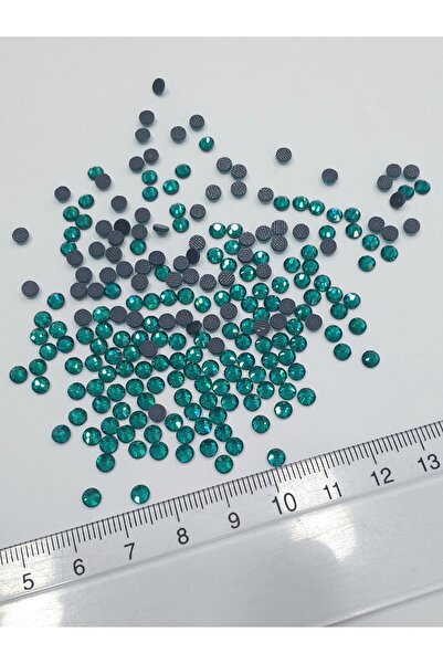CRYSTALSHOP Термозалепващи камъчета Ss16 Зелен циркон - 25гр (800AD)