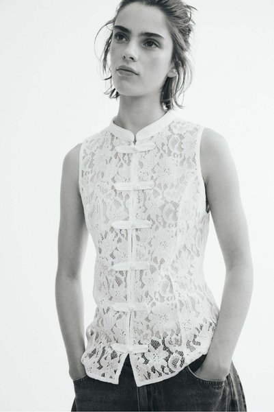 H&M Lace waistcoat