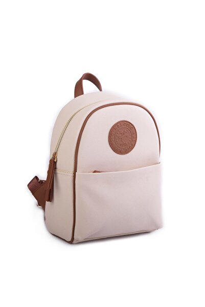 bundle island Rucsac sport pentru femei Nas Bag, culoare crem, 29cmx23cm