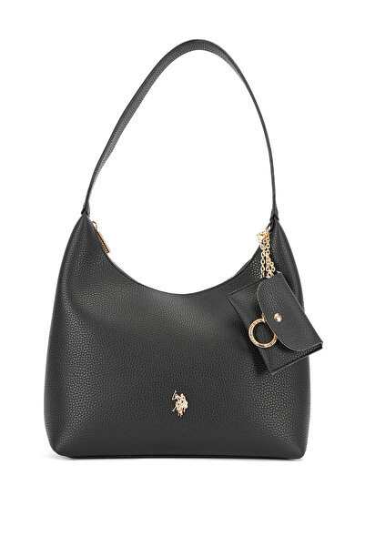 U.S. Polo Assn. Black Women's Shoulder Bag Us26533