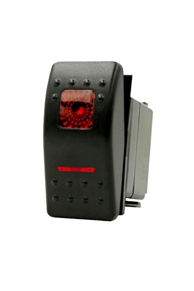 Marin Switch Kare + Çizgi Işıklı (On)-Off-(On) IC-134M-4