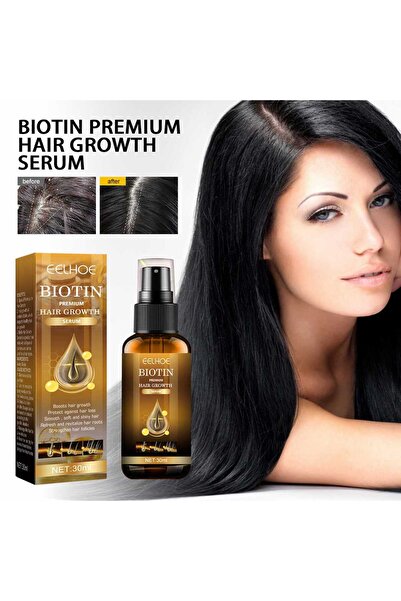 EELHOE Biotin Premium Hair Growth Serum 30ml – Hair Strengthening & Nourishin...