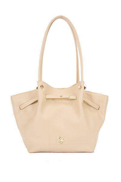 U.S. Polo Assn. K.Beige Women's Shoulder Bag Us26580
