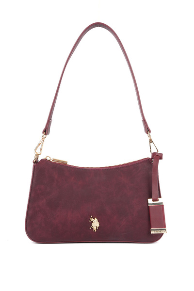 U.S. Polo Assn. Burgundy-Burgundy Women's Shoulder Bag Us26620