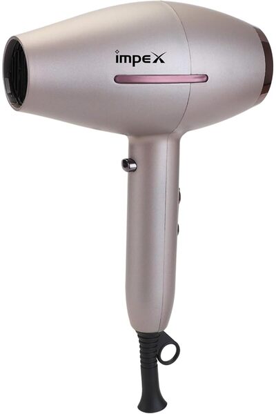 Global Impex Impex Hair Dryer | 1100-1300W Powerful DC 365 Motor | 3-Speed He...