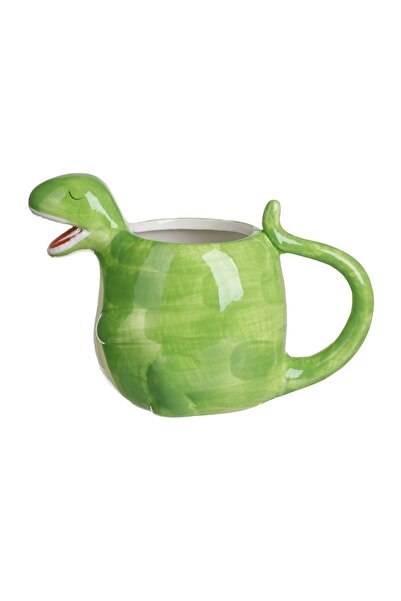 OEM Cană Decorativa Rotunda Verde cu Model 3D Dinozaur – cadou util cu design...