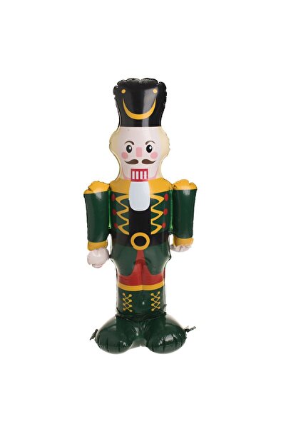 DD SHOP Figurina Gonflabila de Craciun Soldat din Spargatorul de Nuci cu Cost...