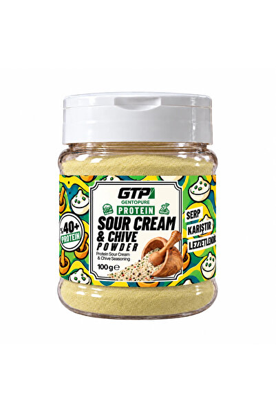 Gentopure PROTEIN SOUR CREAM & CHIVE POWDER - 100 G