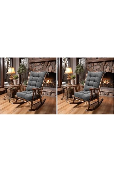 GENERAL Lokex Rocking Chair Cushion Only,Tufted Non-Slip Comfortable Rocking ...