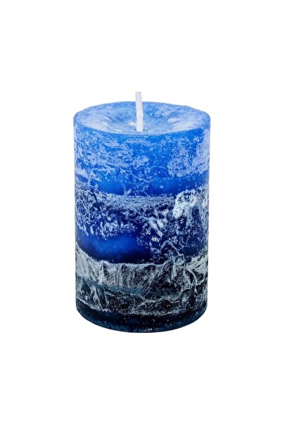 OEM Lumânare albăstra cu Aroma Ocean Ø5x7.5cm – parfum discret și atmosferă p...