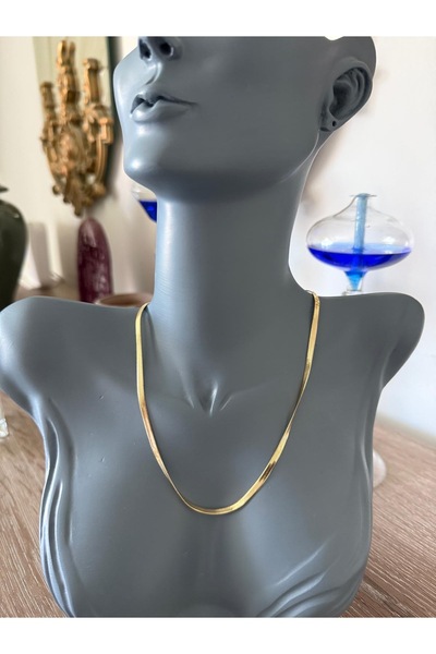 ÇELİK GOLD RENK 45 CM İTALYAN KOLYE