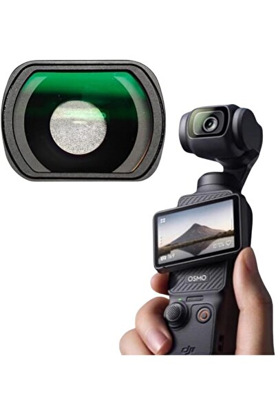 GENERAL عدسة ماكرو 10x للكاميرا DJI Osmo Pocket 4 / Pocket 3، ملحقات كاميرا ا...