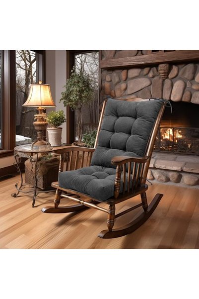 GENERAL Lokex Rocking Chair Cushion Only,Tufted Non-Slip Comfortable Rocking ...
