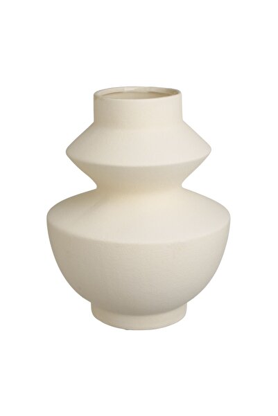 OEM Vază Ceramică cu Forme Rotunjite Crem – pune florile în valoare și comple...